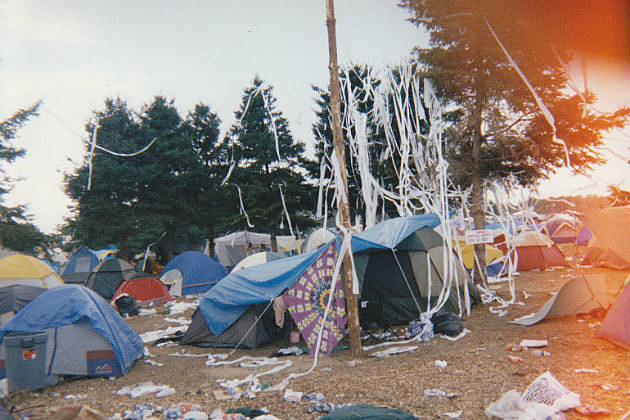 Woodstock camp site Woodstock '99 camp site