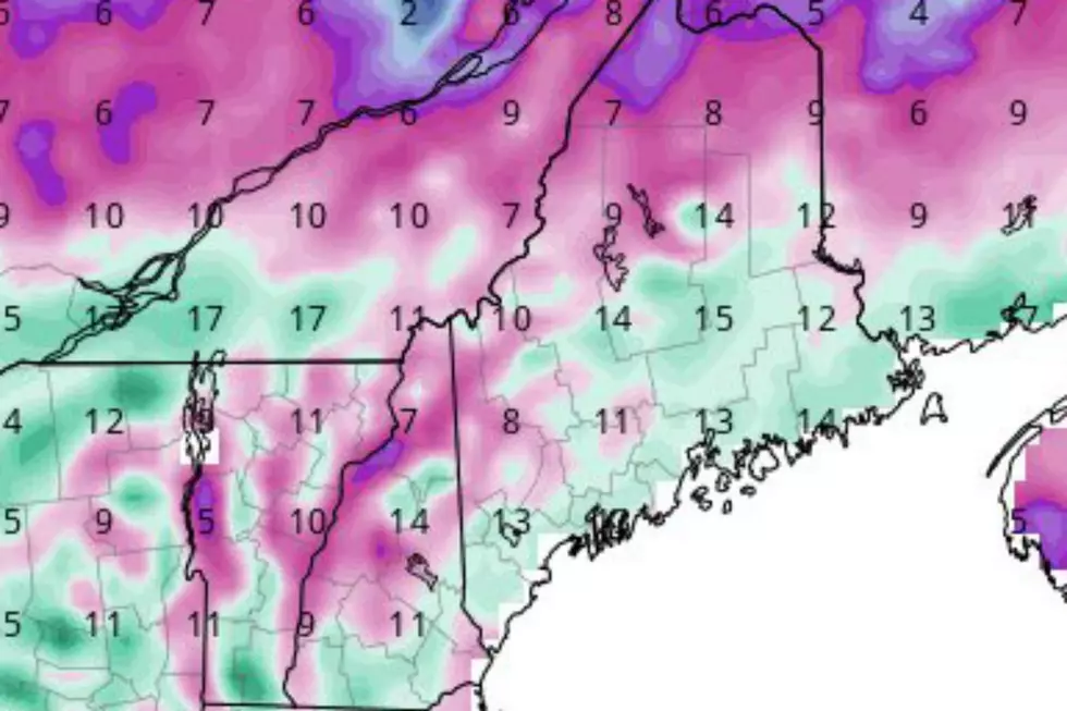 Most Of Maine Will See Nearly A Foot Of Snow Tuesday Into Wednesday