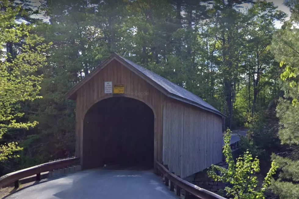 Stay Cool This Summer With an Incredible Swimming Hole Under a Covered Bridge in Maine