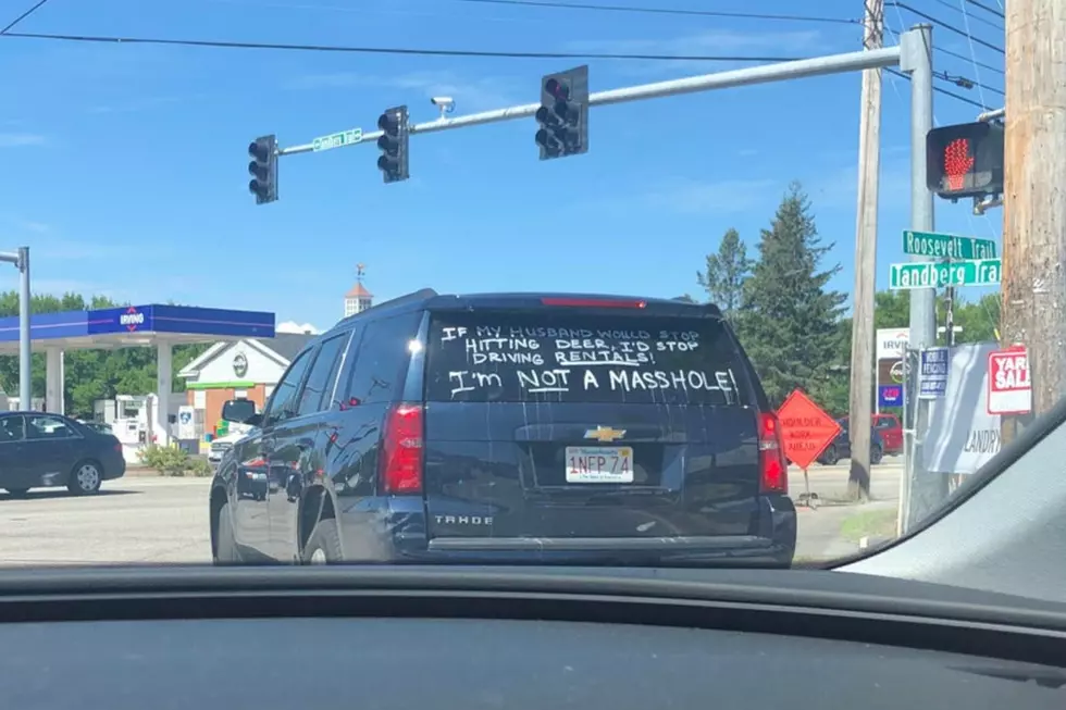 A Maine Woman Declares It’s Her Husband’s Fault She’s Driving With Massachusetts Plates