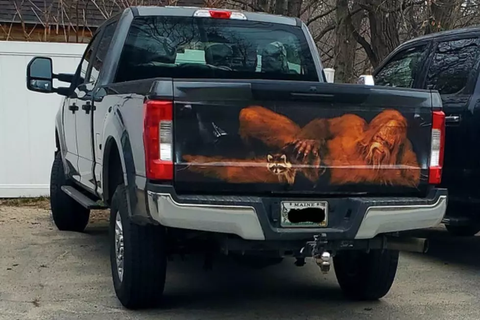 It’s Hard To Know What To Make Of This Sasquatch Tailgate Spotted In Cornish